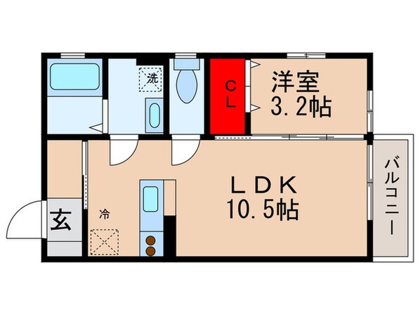 ＢｌｕｅｂｅｒｒｙⅠの物件間取画像